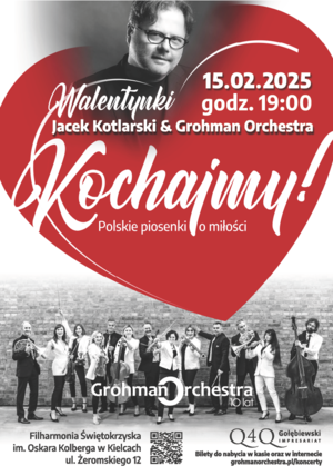 JACEK KOTLARSKI & GROHMAN ORCHESTRA Kochajmy!  Polskie piosenki o miłości