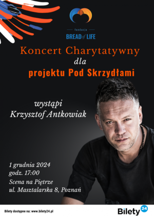 Koncert charytatywny dla Projektu Pod Skrzydłami 2024