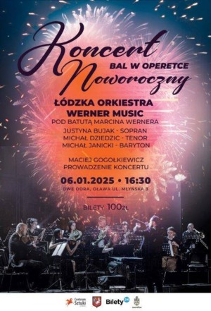 BAL W OPERETCE - KONCERT NOWOROCZNY