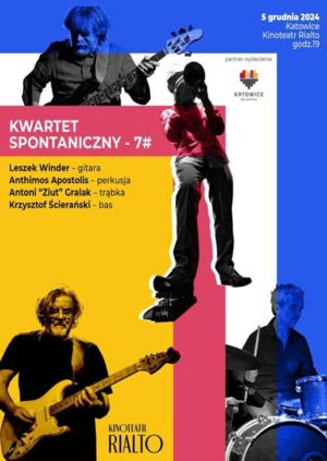 KWARTET SPONTANICZNY czyli: Leszek Winder, Anthimos Apostolis, Antoni Gralak i Krzysztof Ścierański