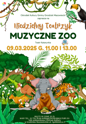 Niedzielny teatrzyk - "Muzyczne Zoo"