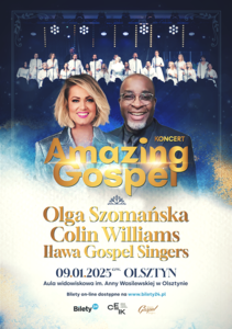 Bilety na wydarzenie - Amazing Gospel | OLSZTYN | Olga Szomańska & Colin Williams & Iława Gospel Singrers, Olsztyn