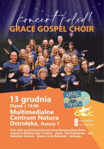 Bilety na wydarzenie - GRACE GOSPEL CHOIR - Koncert Kolęd, Ostrołęka