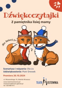 Bilety na wydarzenie - Dźwiękoczytajki: Z pamiętnika lisiej mamy, Gdańsk