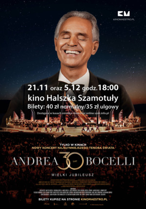 Andrea Bocelli. Wielki jubileusz 30-lecia występów