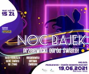 NOC BAJEK - Przelewicki Ogród Świateł