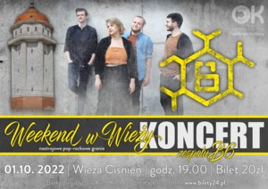 Zespół B6 - nastrojowe pop-rockowe granie | Weekend w Wieży