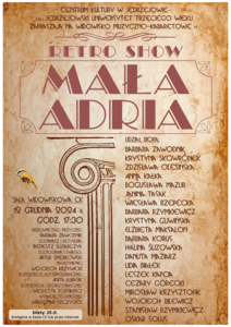 Bilety na wydarzenie - Mała Adria, czyli Retro-Show, Jędrzejów