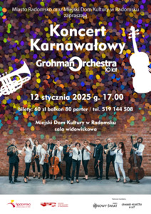 Bilety na wydarzenie - KONCERT KARNAWAŁOWY GROHMAN ORCHESTRA, Radomsko