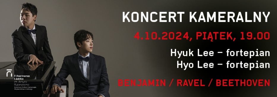 Koncert Filhrmonia łódzka Hyuk i Hyo Lee