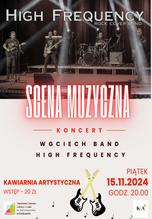 KONCERT WG CIECH BAND I HIGH FREQUENCY 