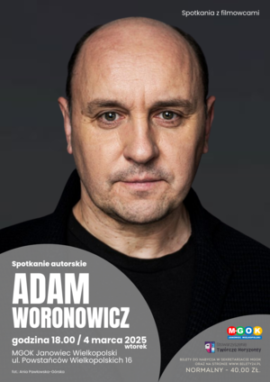 ADAM WORONOWICZ - SPOTKANIE AUTORSKIE / JANOWIEC WIELKOPOLSKI