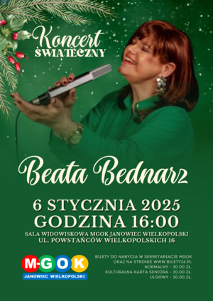 KONCERT ŚWIĄTECZNY | BEATA BEDNARZ