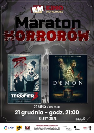 Maraton Horrorów 21.12.2024