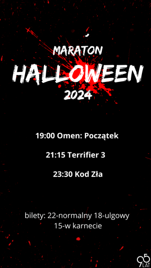 MARATON HALLOWEEN 