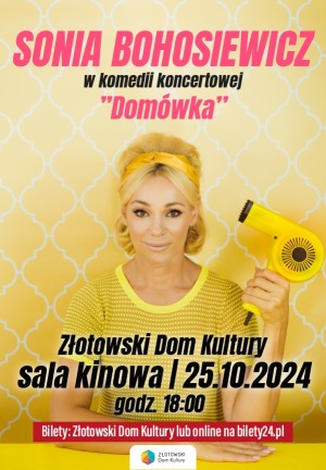 Sonia Bohosiewicz w komedii koncertowej "Domówka"