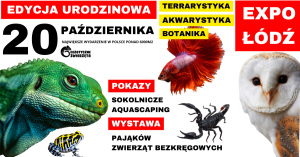 Egzotyczne Zwierzęta ŁÓDŹ 20 PAŹDZIERNIKA - TERRARYSTYKA / AKWARYSTYKA / BOTANIKA