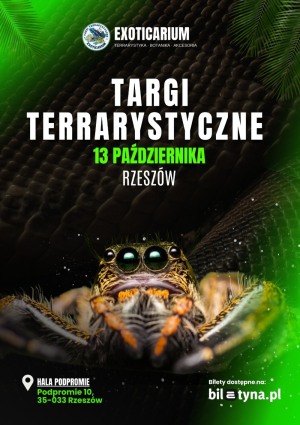 EXOTICARIUM Rzeszów - Targi Terrarystyczne 13 PAŹDZIERNIKA