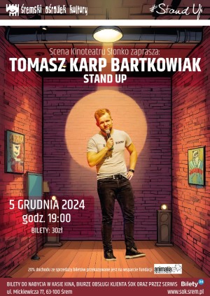 Stand-up - Tomasz Karp Bartkowiak