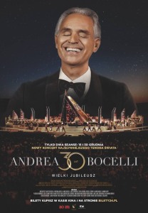 Bilety na wydarzenie - ANDREA BOCELLI. WIELKI JUBILEUSZ 30 - LECIA WYSTĘPÓW 2D napisy, Gołdap