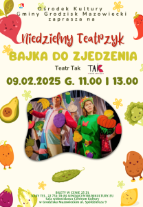 Bilety na wydarzenie - Niedzielny teatrzyk - "Bajka do zjedzenia", Grodzisk Mazowiecki