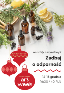 Bilety na wydarzenie - Art Week: Zadbaj o odporność – warsztaty z aromaterapii, Konin