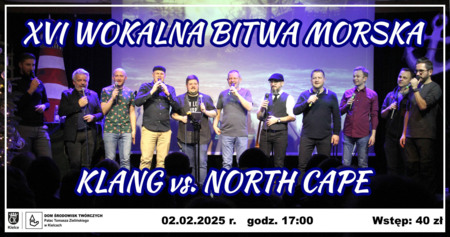 Bilety na wydarzenie - XVI Wokalna Bitwa Morska – KLANG vs. NORTH CAPE, Kielce