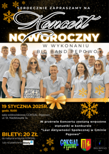 Bilety na wydarzenie - Koncert Noworoczny Big Band Pępowo, Pępowo