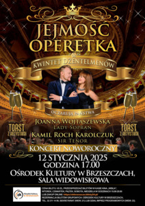 Bilety na wydarzenie - Koncert Noworoczny Jejmość Operetka Kwintet Dżentelmenów, Brzeszcze