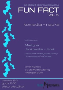 Bilety na wydarzenie - Fun Fact vol. 5 = komedia + nauka, Gdańsk