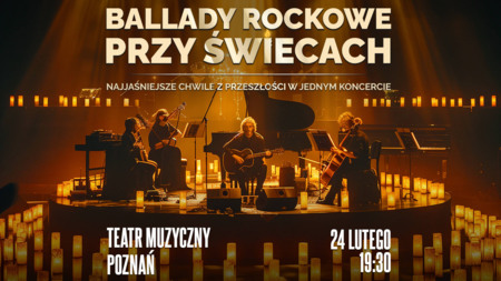 Bilety na wydarzenie - BALLADY ROCKOWE PRZY ŚWIECACH / GOŚCINNIE, Poznań