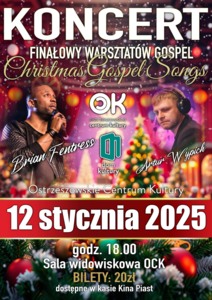 Bilety na wydarzenie - Koncert Finałowy Christmas Gospel Songs , Ostrzeszów