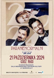 Bilety na wydarzenie - Kabaret Paranienormalni w programie "2024" , Grodzisk Mazowiecki