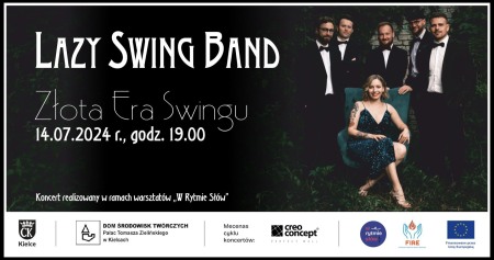 Bilety na wydarzenie - Lazy Swing Band – Złota Era Swingu, Kielce