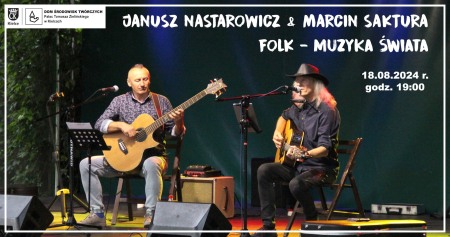 Bilety na wydarzenie - Janusz Nastarowicz & Marcin Saktura – FOLK – muzyka świata, Kielce