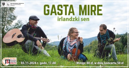 Bilety na wydarzenie - GASTA MIRE – irlandzki sen. Koncert laureatów Festiwalu Przy Kominku, Kielce