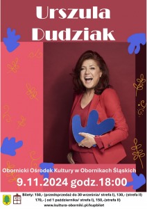 Bilety na wydarzenie - Urszula Dudziak - przedsprzedaż biletów do 30.09.2024r., Oborniki Śląskie