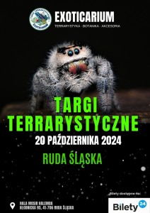 Bilety na wydarzenie - EXOTICARIUM Ruda Śląska - Targi Terrarystyczne 20 PAŹDZIERNIKA, Ruda Śląska