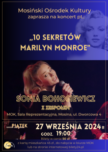 Bilety na wydarzenie - Sonia Bohosiewicz z zespołem , Mosina