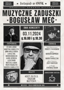 Bilety na wydarzenie - MUZYCZNE ZADUSZKI.BOGUSŁAW MEC (18.30), Oborniki Wlkp.