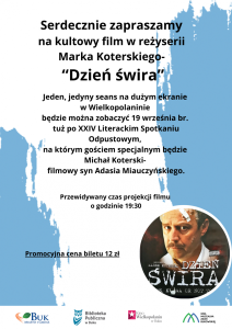 Bilety na wydarzenie - Dzień świra, Buk