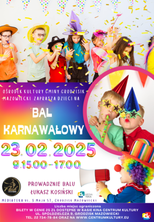 Bal karnawałowy dla dzieci