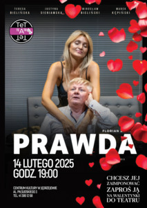 Bilety na wydarzenie - Prawda | Jędrzejowska Scena Teatru TeTaTeT, Jędrzejów