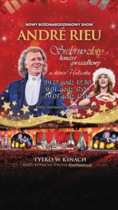 Bilety na wydarzenie - André Rieu. Srebrno-złoty koncert gwiazdkowy , Szamotuły