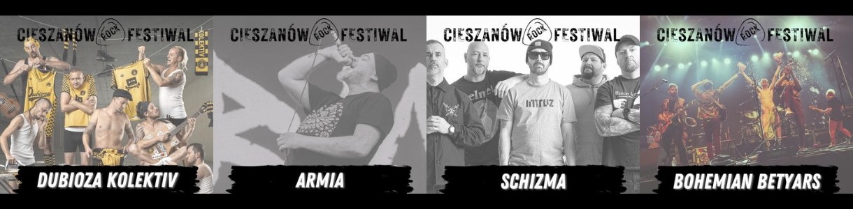 Cieszanów Rock Festiwal Artyści