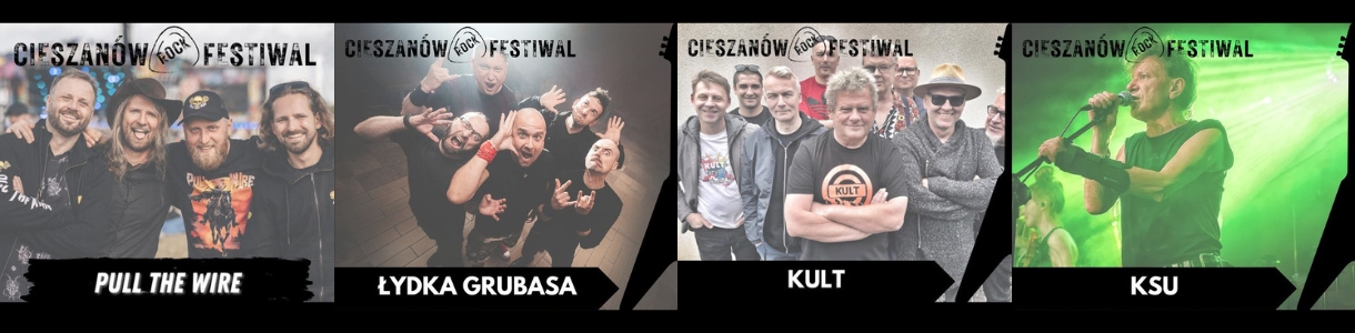 Cieszanów Rock Festiwal Artyści