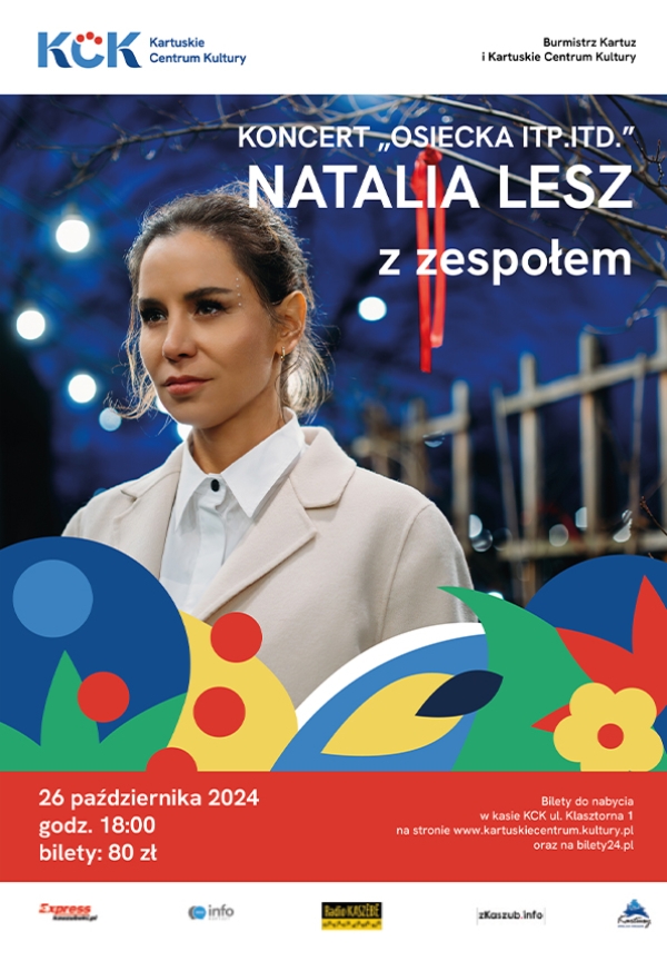 Plakat do wydarzenia: Natalia Lesz - Osiecka itp. itd... 