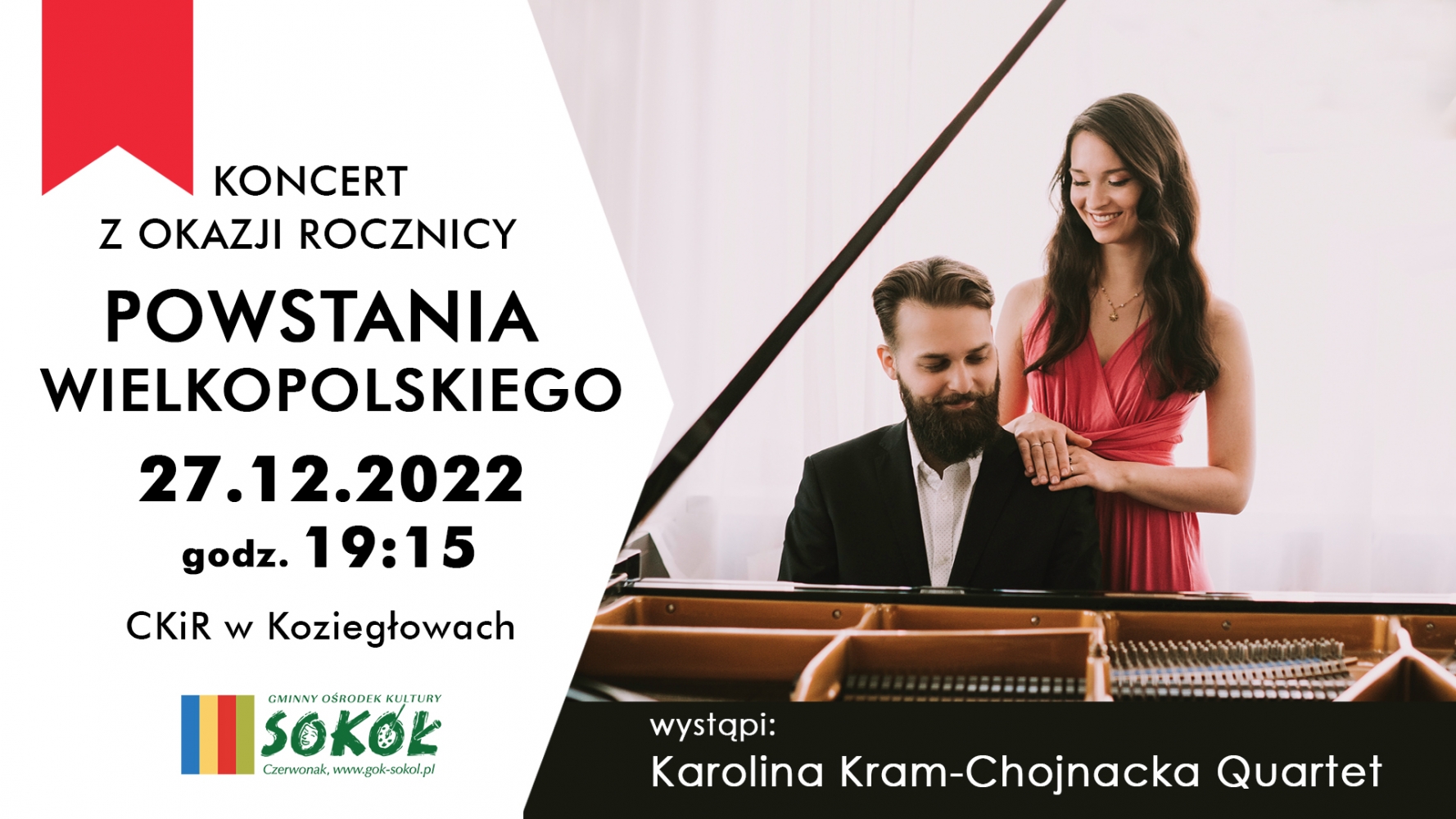 Bilety24 – Karolina Kram-Chojnacka Quartet Patriotycznie, Koziegłowy